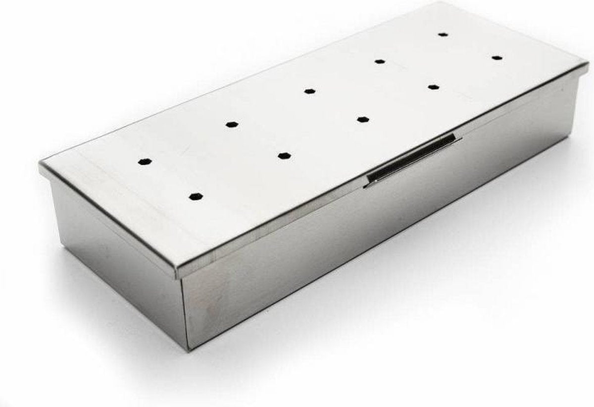 Gourou du grill - boîte à fumer - boîte à fumer - acier inoxydable