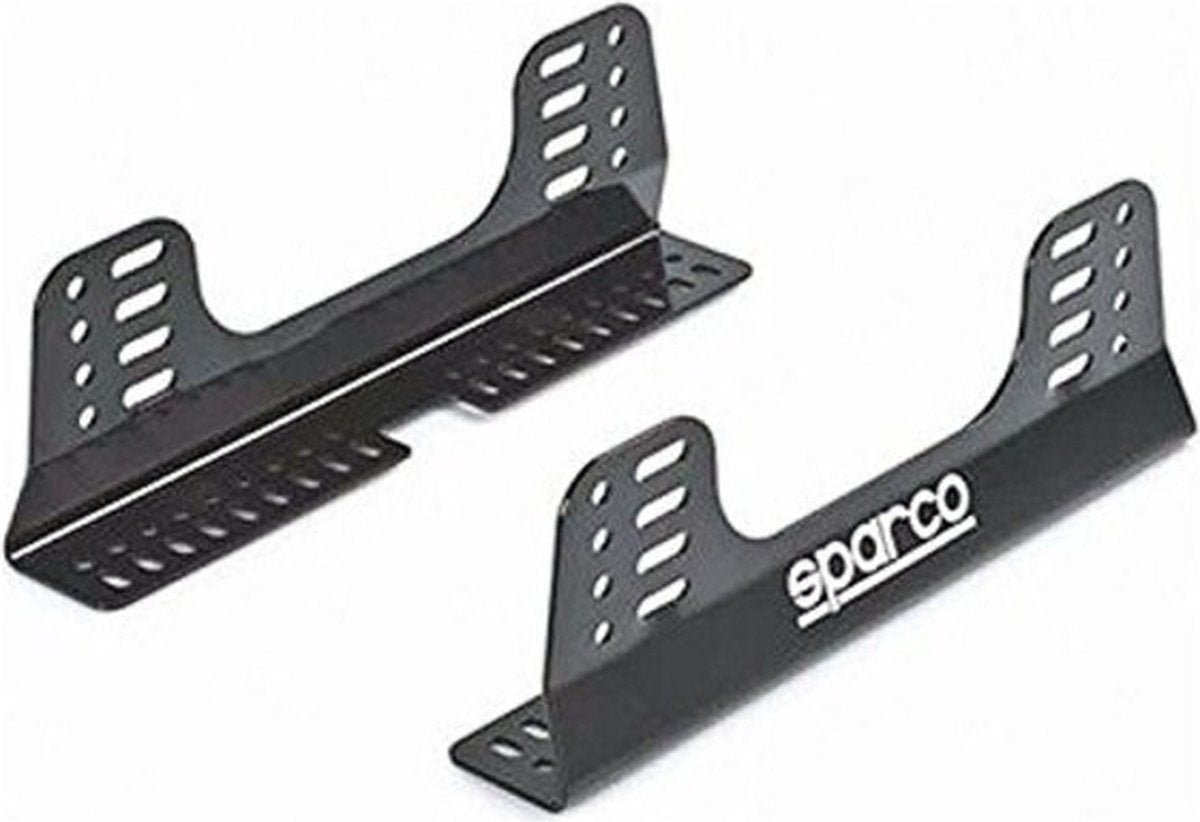 Support latéral Sparco pour chaise de course en acier noir (3 mm) (400 mm) (2 pcs)