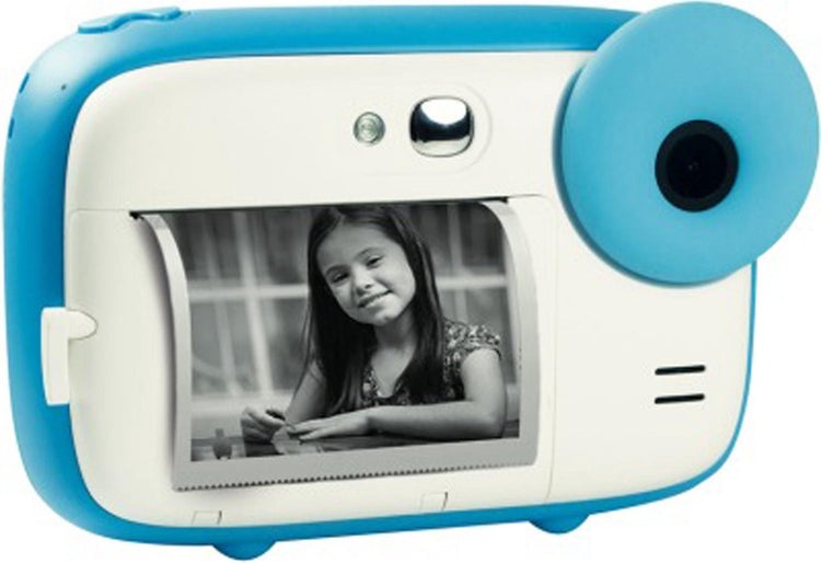Agfaphoto, appareil photo instantané realkids cam pour enfants, blanc bleu