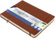 Carnet de croquis Kangaro a5 paysage - cognac - couverture rigide - avec élastique et ruban