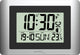 Technoline horloge murale numérique ws 8028 220x150x56mm argent