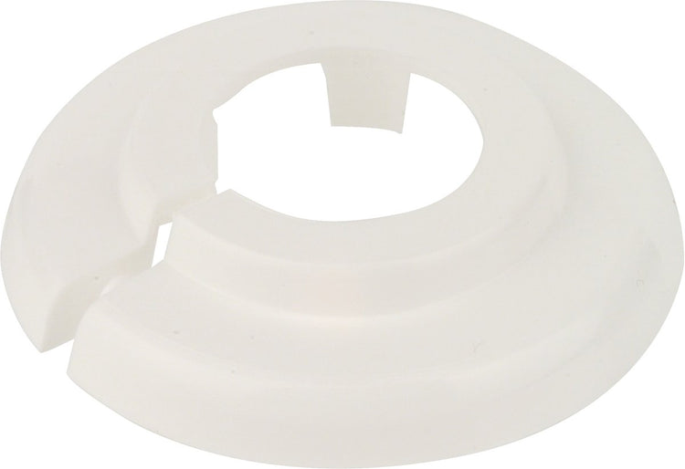 Rosace de radiateur Kirchhoff pp - blanche, 8 x 10 mm - pour 3 8 (10x)