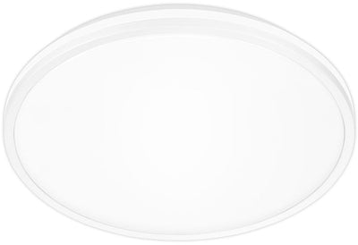 Briloner pulap a – plafonnier LED – plafonnier avec source de lumière eek a* – lumière indirecte – lumière blanc neutre – ø 33cm - blanc