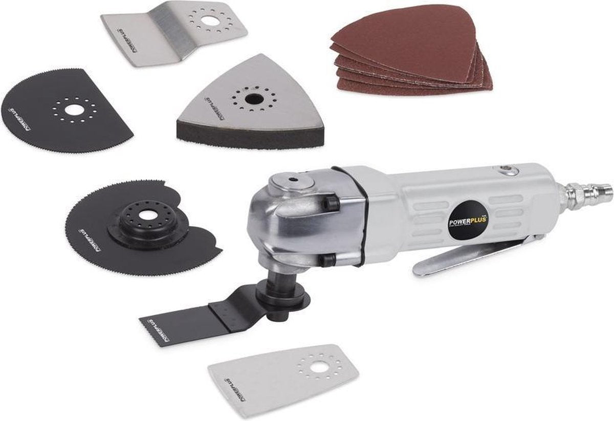 Multi-outil oscillant pneumatique Powerplus powair0805 - 180l min