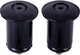 Bbb cycling bouchons de guidon à vis vélo de course - capuchons de guidon à visser - pour guidon ⌀ 18 - 22 mm - par paire - noir - bht-96