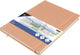 Carnet de croquis Kangaro - a4 - vieux rose - couverture rigide en pu - avec élastique et ruban - k-861242