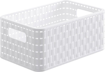 Rotho panier pays 28 x 19 x 13 cm a5 blanc