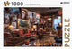 Puzzle Rebo 1000 pièces - Le baron pub puzzle en carton.