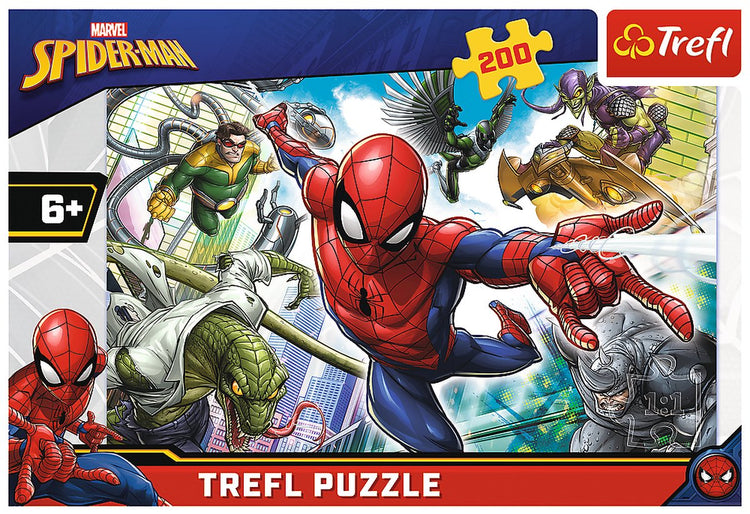 Trefl 200 - né pour être un super-héros Disney Marvel Spiderman