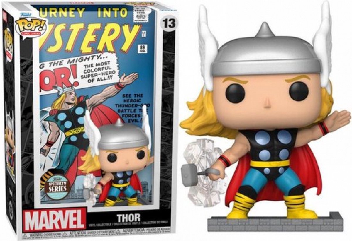 Couverture de la bande dessinée Funko pop : Marvel - Classic Thor Pop #13