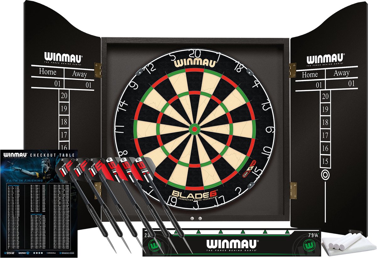 Jeu de fléchettes de championnat Winmau blade 6