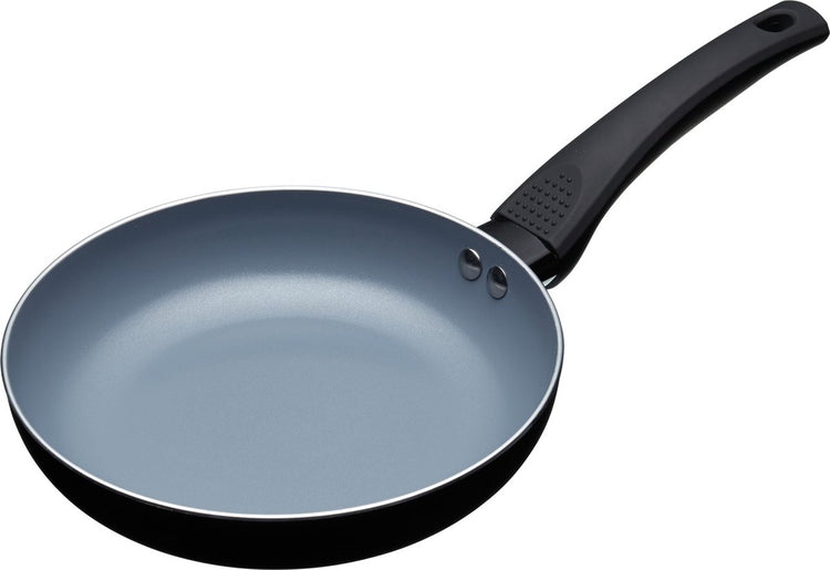 Poêle à frire en céramique Masterclass Kitchencraft avec revêtement antiadhésif - diamètre de 20 centimètres ‎fer en aluminium