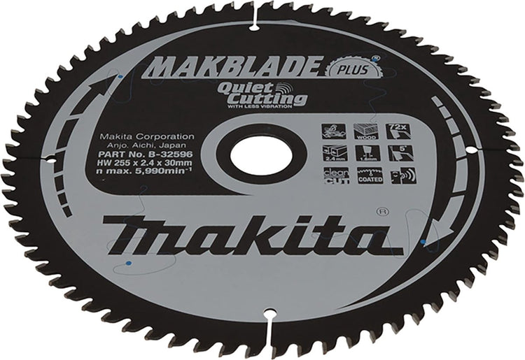 Lame de scie Makita makblade 255x30x72z - b-32596
