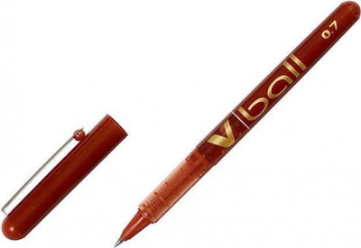Pilot pen roller v ball boule rouge 0,5 mm (12 pièces)