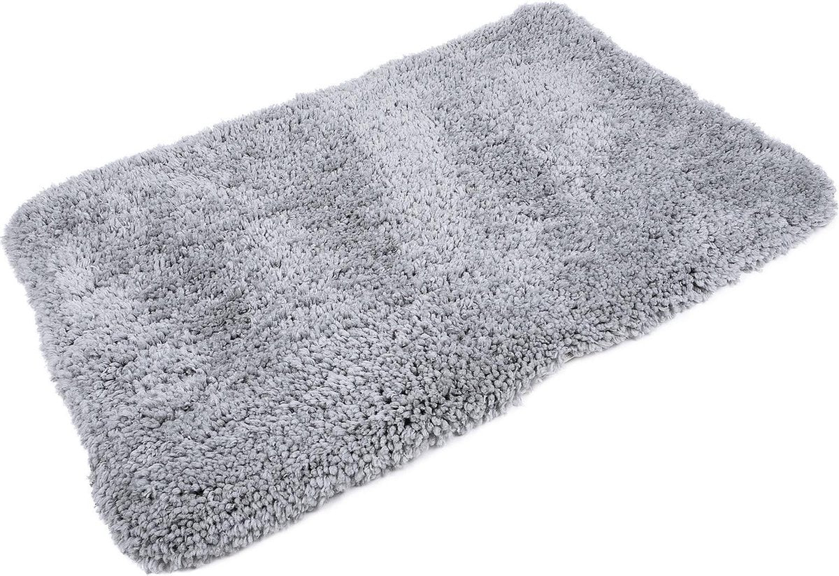 Lex max shaggy - tapis de banc - 109x69 cm - gris