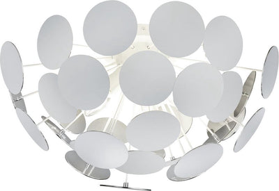 Trio discalgo - plafonnier - blanc mat - excl. 3x e14 40w