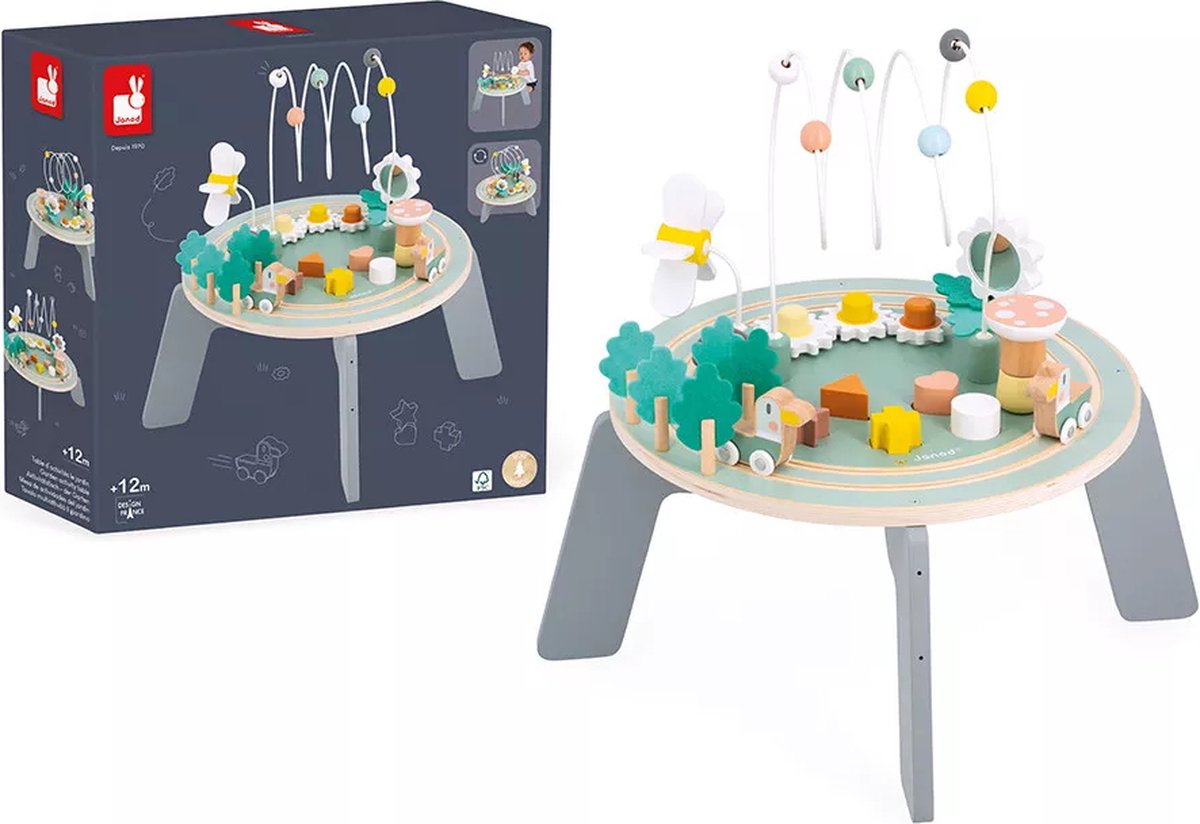 Janod - sweet cocon - table d'activités de jardin