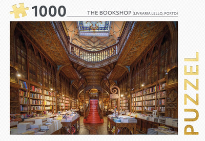 Puzzle Rebo 1 000 pièces. la librairie.