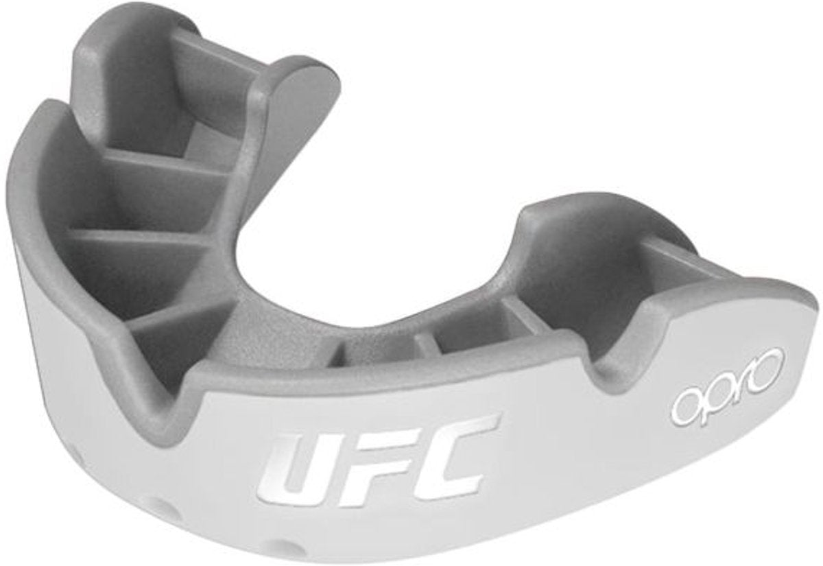 Protège-dents Opro ufc silver fit supérieur - taille l