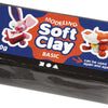Argile douce - noir, 500gr.