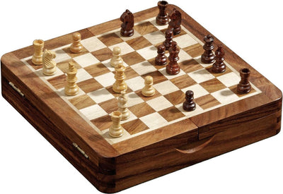 Champ de cassette d'échecs Philos 19 mm, hauteur roi 32 mm magnétique