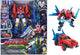 Héros quantiques dinoster dinoster - figurines robots 2 en 1 - robots transformables - 22cm - aile de boulon de raptor