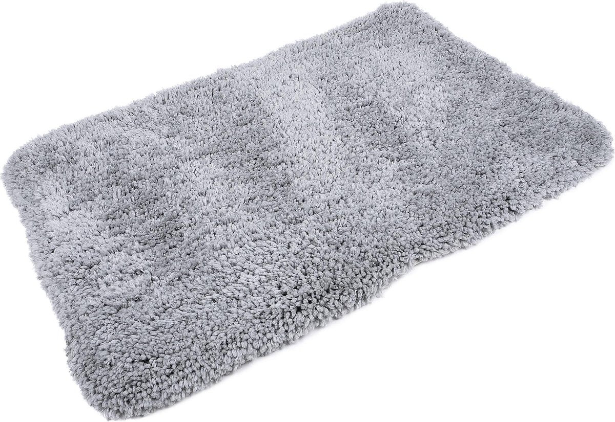 Lex max shaggy - tapis de banc - 89x60cm - gris