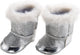 Poupées chaussures argentées, 38-45 cm
