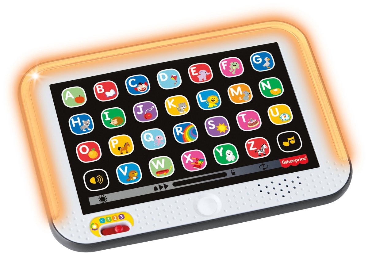 Mattel jouets éducatifs tablette interactive lumière son apprentissage amusant.