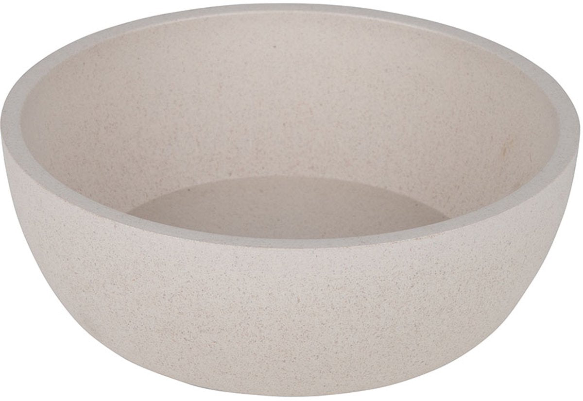 Gamelle à nourriture pour chien en bambou District 70 – pack de 2 – merengue – taille s – antidérapante – gamelle à eau pour nourriture pour chien