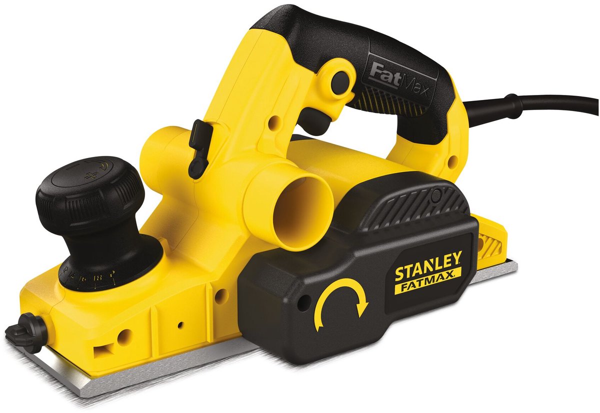 Raboteuse Stanley fatmax 750w avec accessoires en étui fme630k-qs