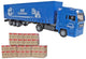 Camion Kids Globe Globe Man avec remorque, 30 cm