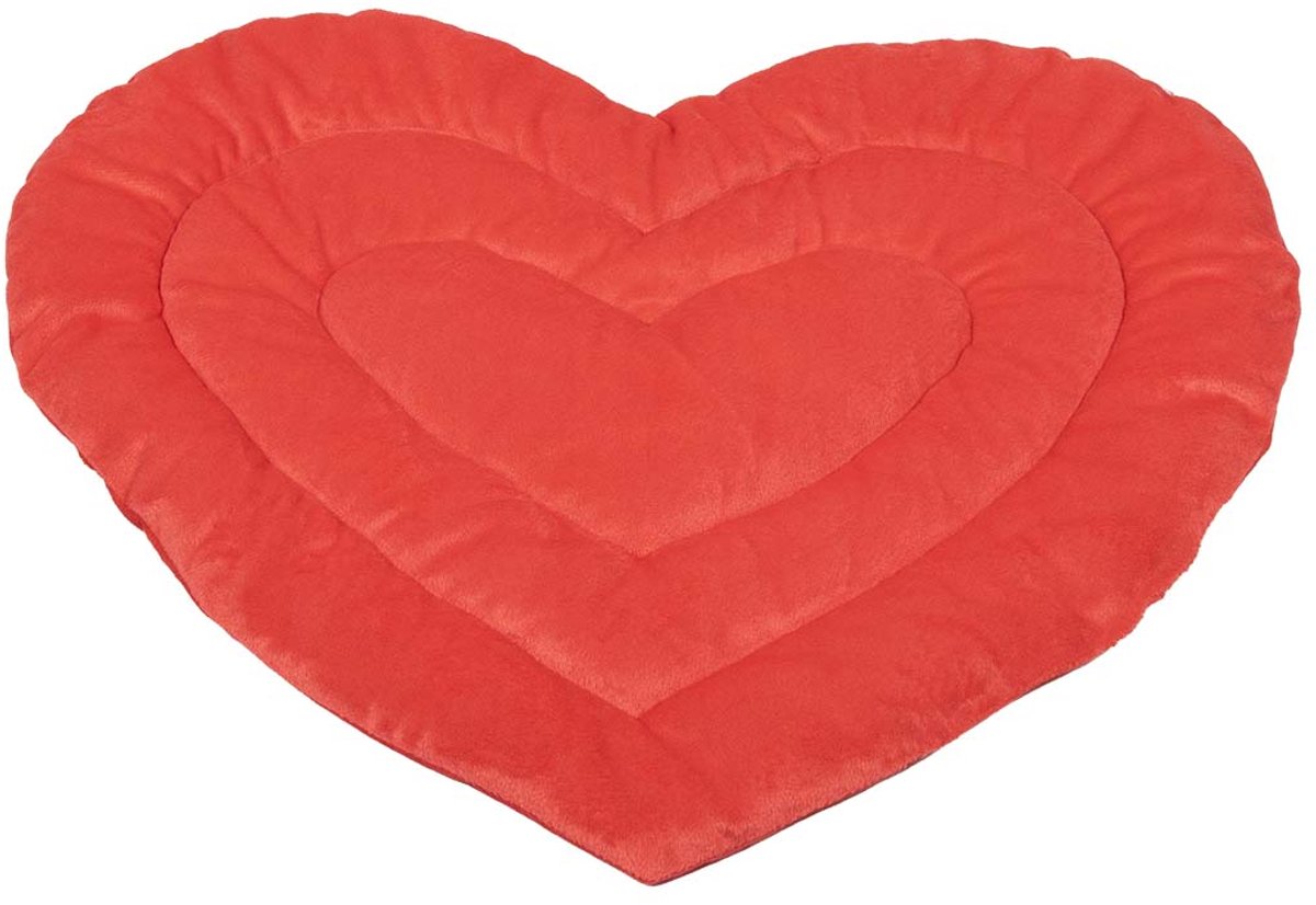 Coockoo plaid be mine pour chat 50x45x2cm rouge