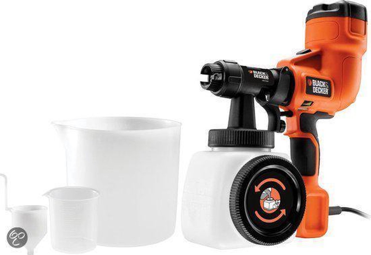 Pistolet à peinture basse pression Black+decker Black Decker