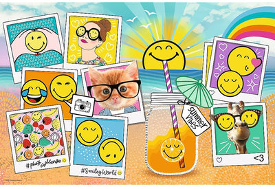 Trefl 300 - smiley en vacances smiley