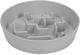 Beeztees gamelle antidérapante dog cat nom - gamelle à nourriture pour chien chat - passe au lave-vaisselle - antidérapante - plastique - gris - 800ml