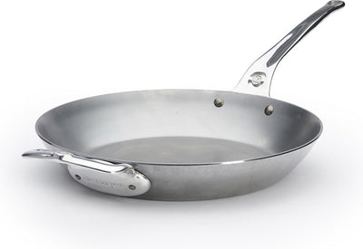 Poêle Debuyer de Buyer Mineral B Pro ø 32 cm - Tôle d'acier - Sans PFAS - Compatible induction - Fabriquée en France