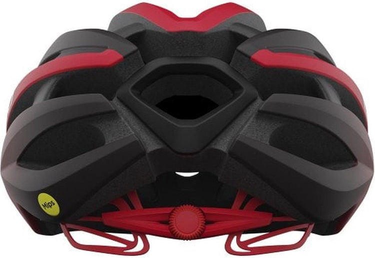 Casque de vélo de course Giro synthe mips ii - noir rouge; taille l