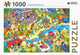 Puzzle Rebo 1000 pièces - Le plaisir du camping