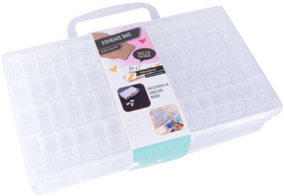 Boîte de rangement pour la peinture au diamant