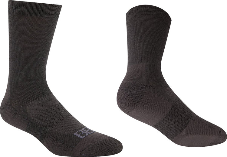 Bbb cycling mérinos winterfeet chaussettes de cyclisme - chaussettes d'hiver cyclisme 18 cm - chaussettes de cyclisme - noir - 35 38 - chaussettes de cyclisme hommes et femmes - bso-18