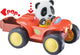 Klorofil le quad play set - voiture de jeu - jouet interactif pour enfants - avec figurine de la famille panda - jouets à partir de 18 mois - 2 pièces