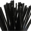 Chenille Black 30 cm, 50e.
