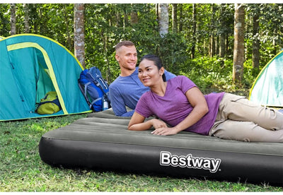 Bestway Airbed 3-in-1 gonflable 188x99x25 cm noir et gris