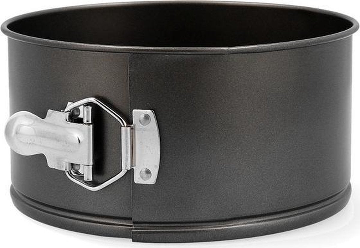 Poêle à charnière Quid ronde 20 x 10 cm inox anthracite