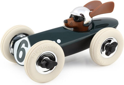 Playforever voiture de course Rufus Weller vert