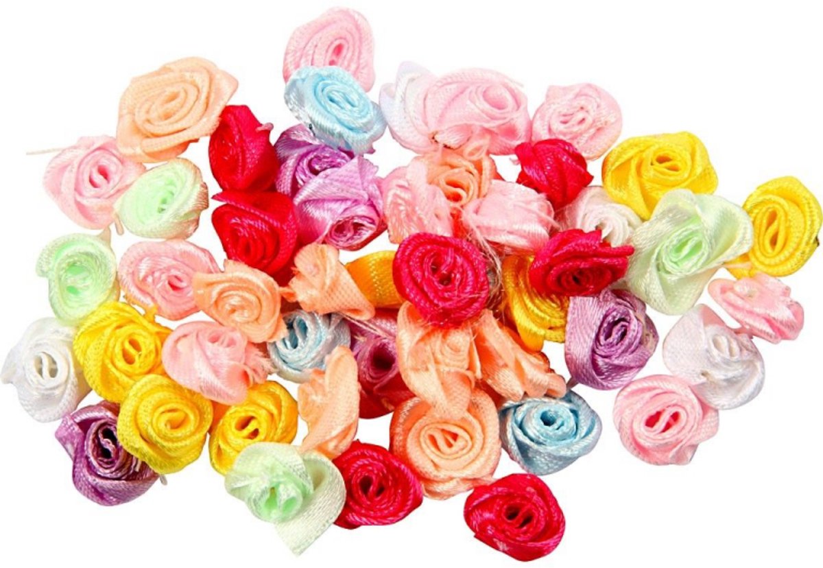 Roses Creativ Company, d 14-18 mm, 50 pièces 1 boîte