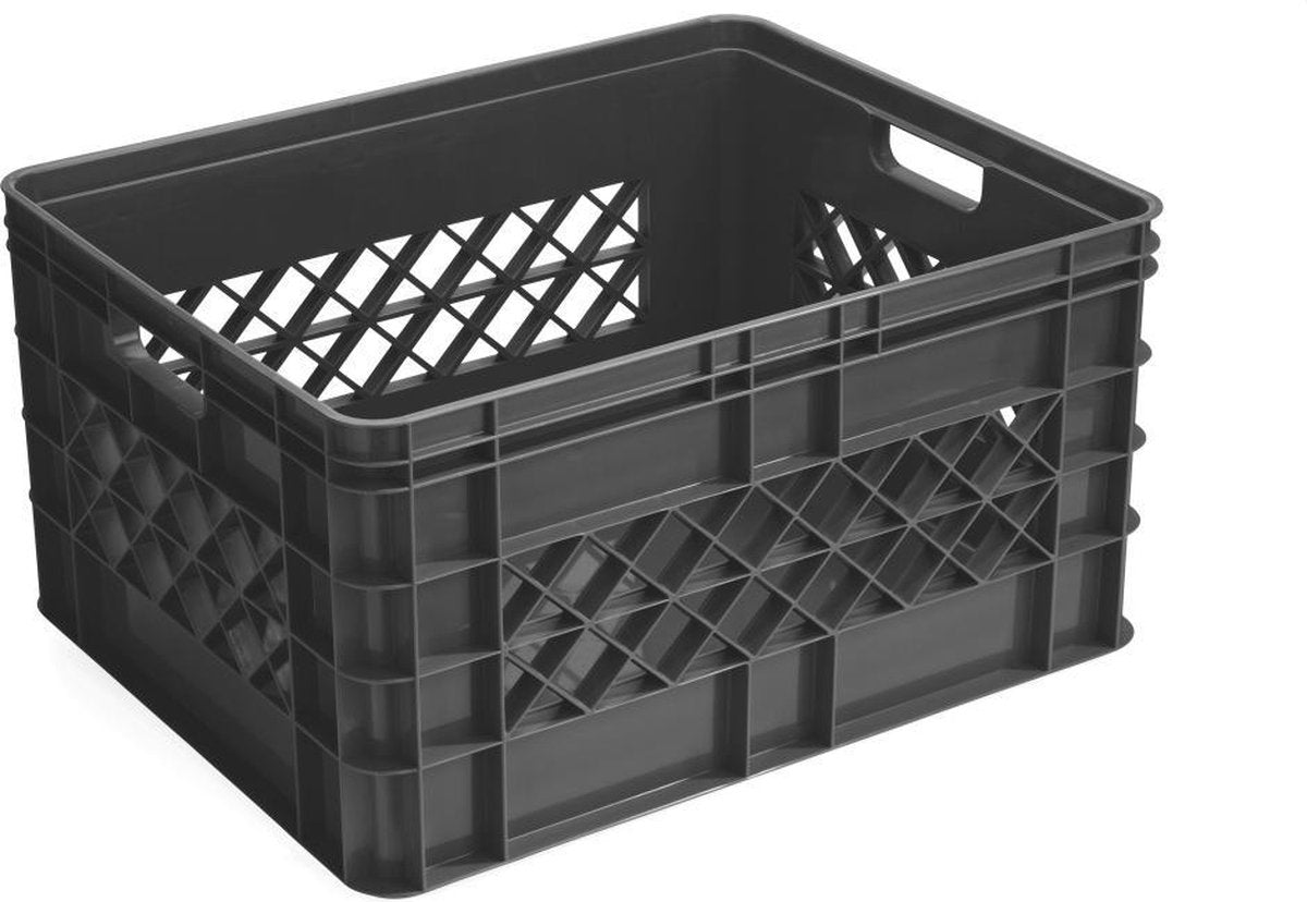 Sunware caisse multi carrée 52l - anthracite