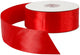 Creativ Company Satin Ribbon Red, 50m