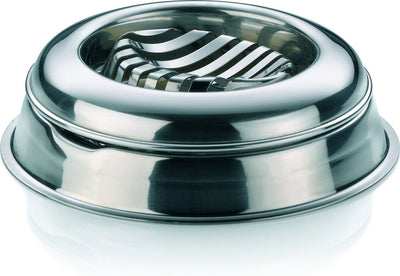 Kela cuisine - séparateur d'oeufs vision - acier inoxydable - argent